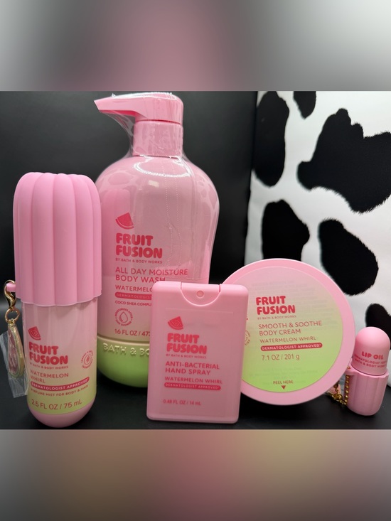 Bath & Body Works Other - Fruit Fusion Watermelon Whirl Body Wash & Skin Care Set by Bath & Body Works